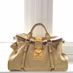 Miu Miu Bow Top Handle Bag